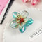 Tropical Bohemia Egg Flower Hair Claw And Vibrant Floral Shark Clip 8