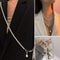 Boutique INS Pearl Pendant Crossbody Chain And Minimalist Statement Necklace 0