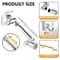 Ultimate 1440 Swivel Faucet Extender And Universal Robotic Arm Aerator 5