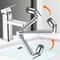 1440 Swivel Robotic Arm Faucet Aerator Retractable Universal Sink Extender 3