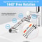 1440 Swivel Robotic Arm Faucet Aerator Retractable Universal Sink Extender 4