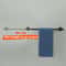 Retractable Matte Black Towel Bar SUS304 Stainless Steel Bathroom Hanging Rack 2
