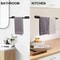 Retractable Matte Black Towel Bar SUS304 Stainless Steel Bathroom Hanging Rack 4