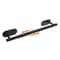 Retractable Matte Black Towel Bar SUS304 Stainless Steel Bathroom Hanging Rack 6