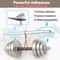 DrillFree Retractable Bathroom Towel Rack SUS304 Stainless Steel Adhesive Hanger 3