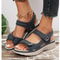 Elegant Genuine Leather Sport Sandals Lightweight Plus Size Comfort Slippers 3