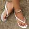 Glamorous Metallic ClipToe Slippers Lightweight NonSlip Beach Sandals 4