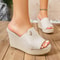 Summer Platform Wedge Sandals Comfortable HighHeel Outdoor Beach Slides 1