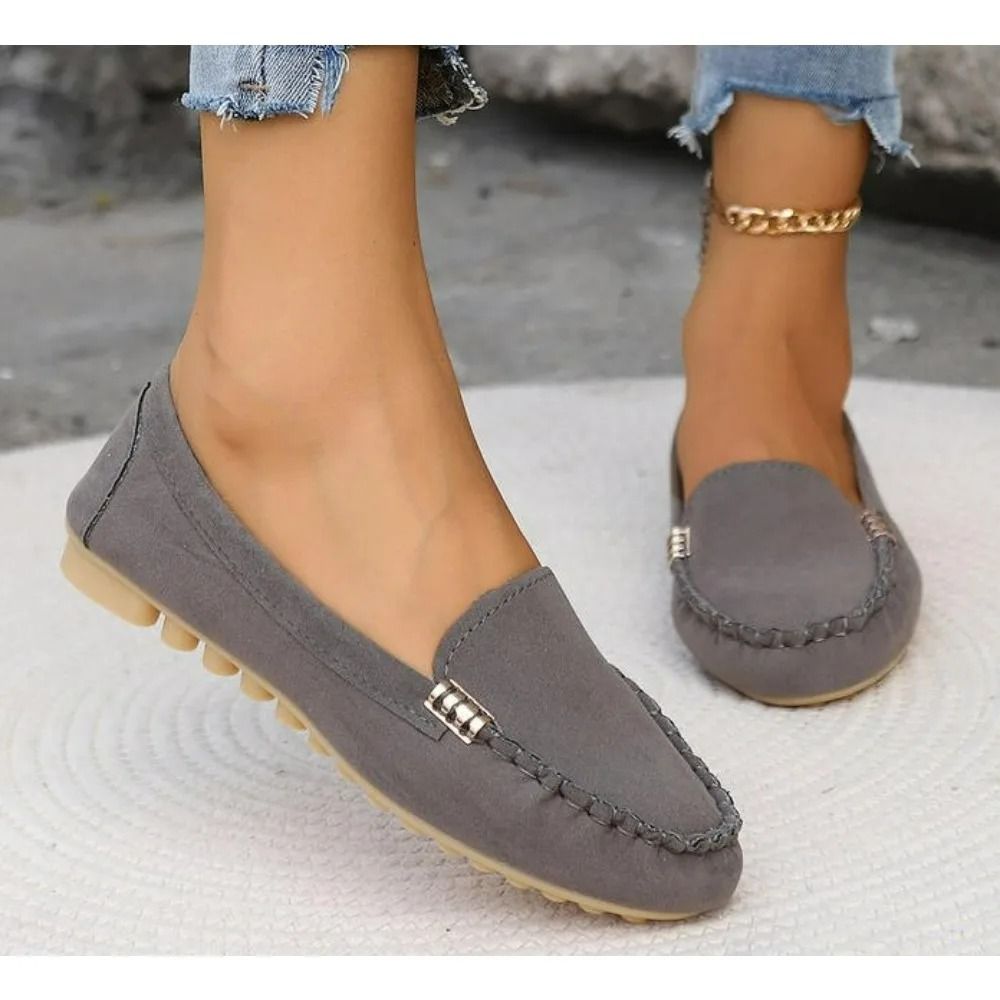 FashionForward Casual Loafers WearResistant NonSlip Soft Flat Shoes 9