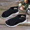 Mesh Knitted Roman Wedge Sandals Breathable Summer Casual Sports Sandals 5