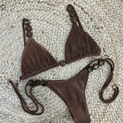 high-waist bikini set – push-up luxury swimwear