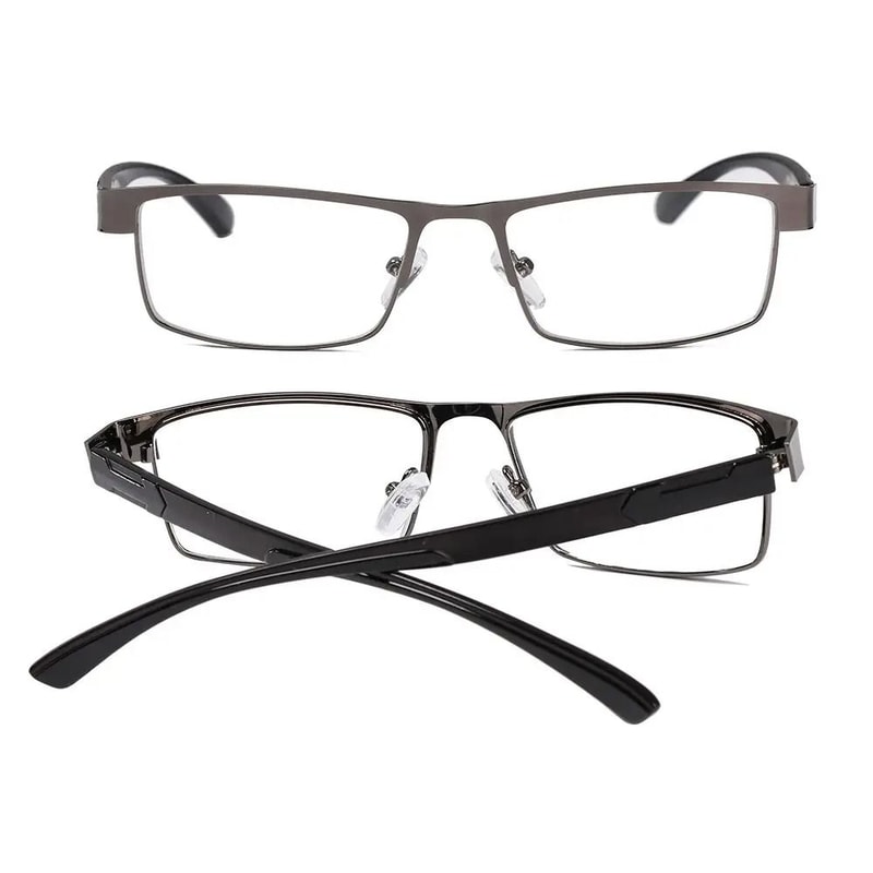 Titanium Alloy Business Reading Glasses Retro NonSpherical Mens Prescription Eyeglasses 1