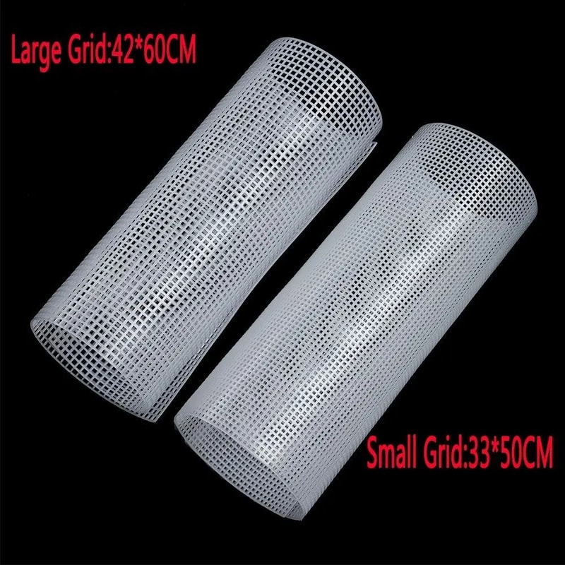 Handmade Plastic Mesh Cloth DIY Latch Hook Grid For Bags Rugs 1