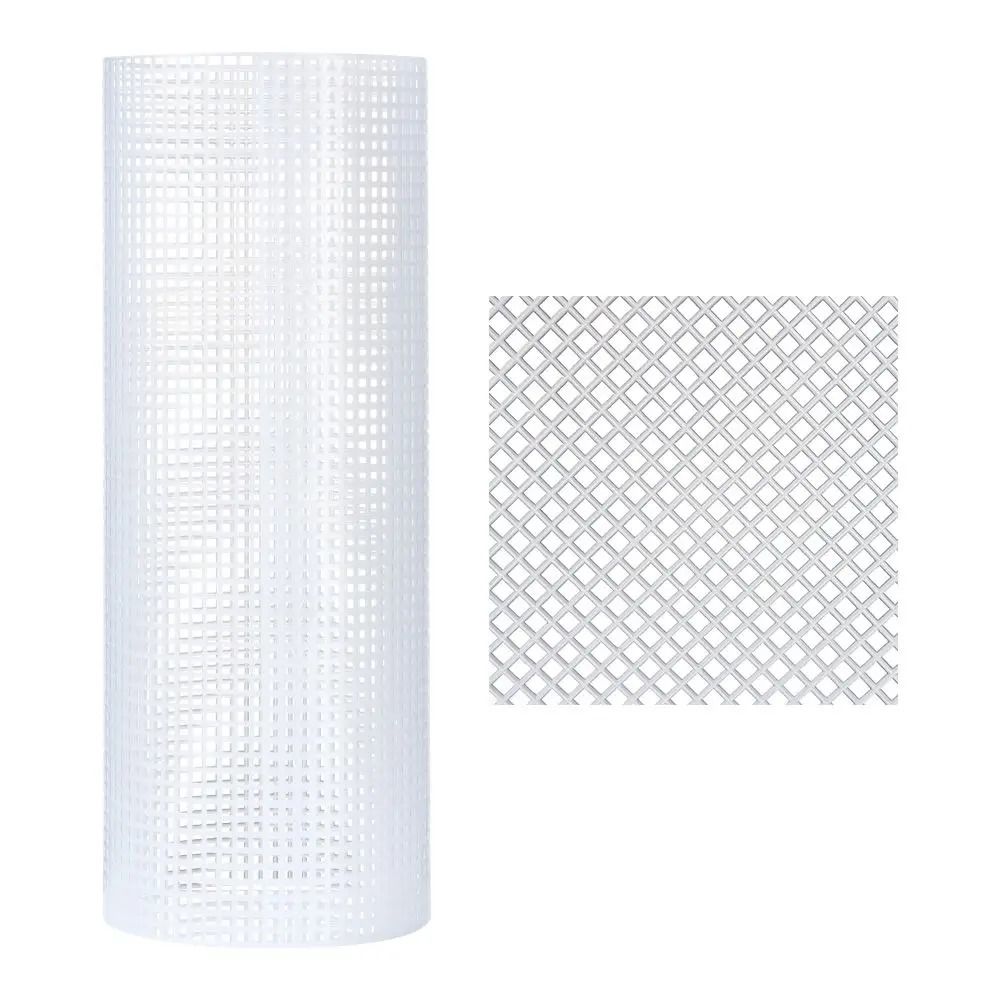 Handmade Plastic Mesh Cloth DIY Latch Hook Grid For Bags Rugs 7