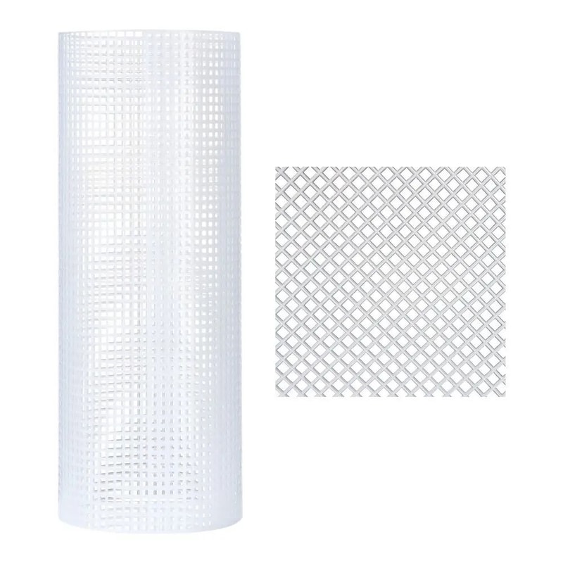 Handmade Plastic Mesh Cloth DIY Latch Hook Grid For Bags Rugs 7