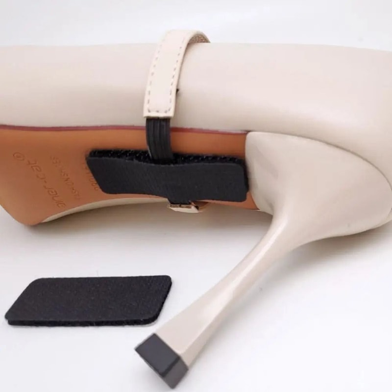 Adjustable Leather Heel Straps AntiLoose Detachable Shoe Straps For High Heels 2
