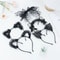 Cute Lace Black Cat Ears Headband Sexy Cosplay Party Hair Accessory 0