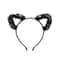 Cute Lace Black Cat Ears Headband Sexy Cosplay Party Hair Accessory 11