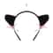Cute Lace Black Cat Ears Headband Sexy Cosplay Party Hair Accessory 12