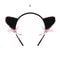 Cute Lace Black Cat Ears Headband Sexy Cosplay Party Hair Accessory 12