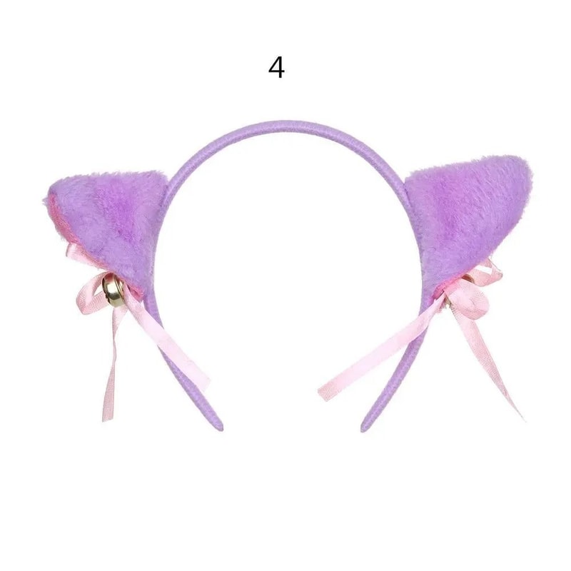 Cute Lace Black Cat Ears Headband Sexy Cosplay Party Hair Accessory 15
