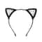 Cute Lace Black Cat Ears Headband Sexy Cosplay Party Hair Accessory 8