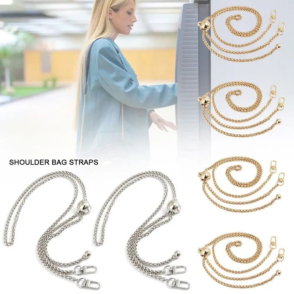 Adjustable Metal Purse Chain Strap 472 In Replacement Handle For Shoulder Crossbody Bags 4