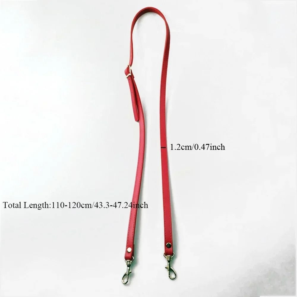 Adjustable Leather Crossbody Strap DIY Handbag Replacement Belt 3