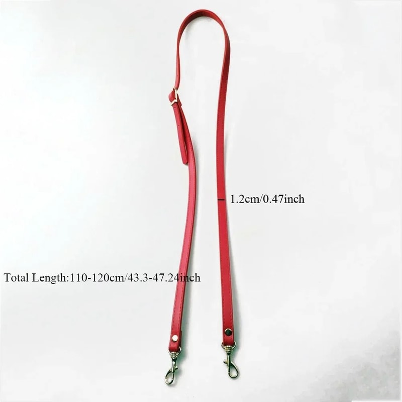 Adjustable Leather Crossbody Strap DIY Handbag Replacement Belt 3
