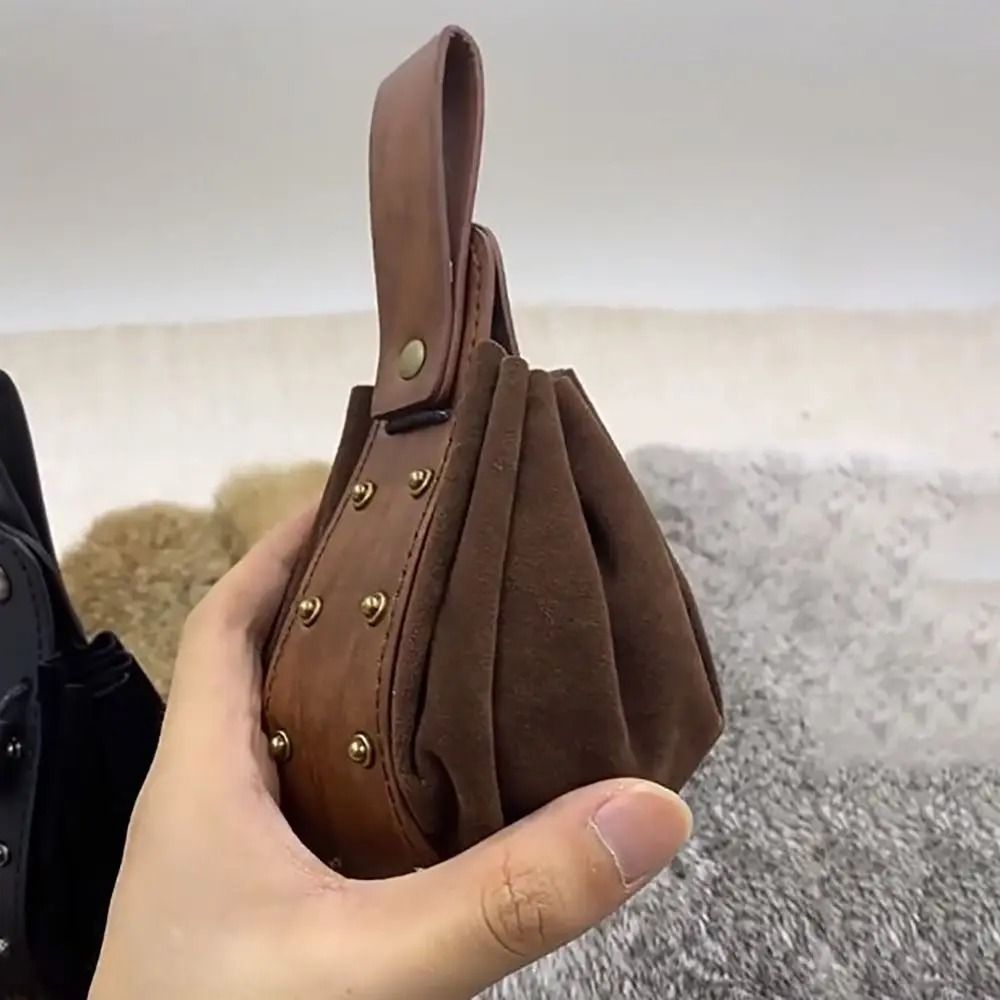 Viking Medieval Fanny Pack Durable Drawstring Waist Bag Vintage Coin Purse 1