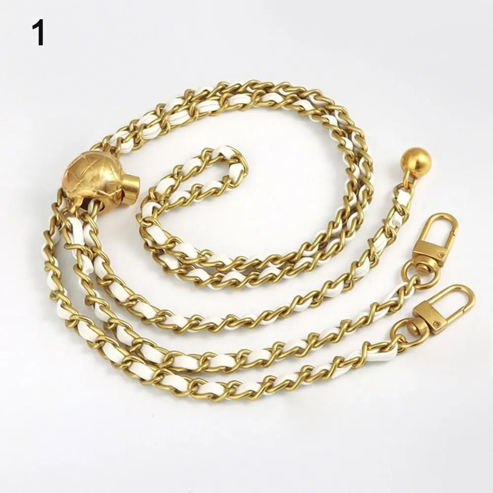 Adjustable Golden Ball Chain Strap HighEnd Iron Replacement Shoulder Belt 7