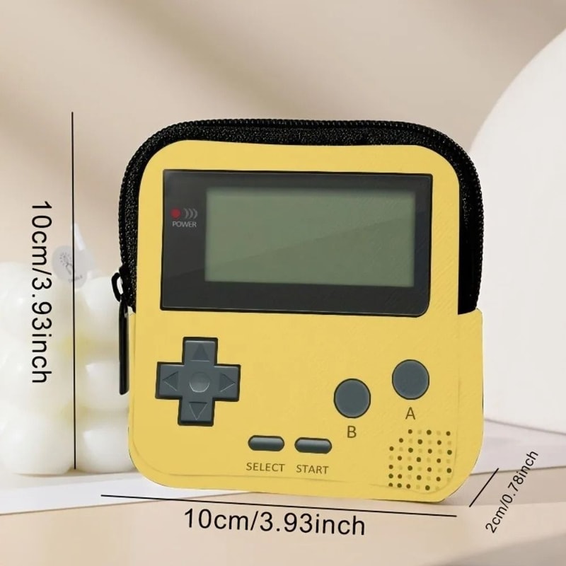 Cat Print Mini Coin Purse Waterproof Artificial Leather Earphone Card Bag 1