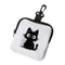 Cat Print Mini Coin Purse Waterproof Artificial Leather Earphone Card Bag 15