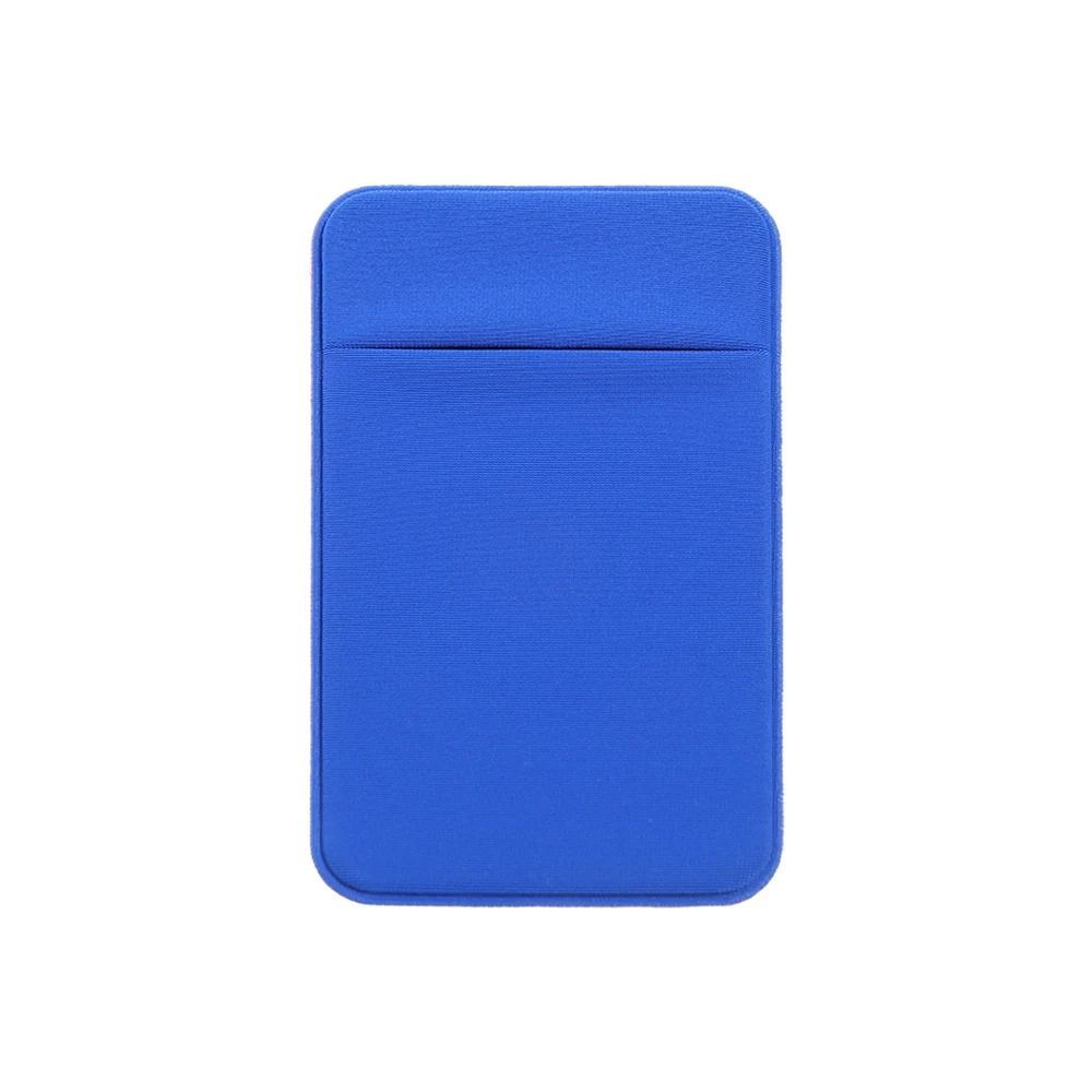 Elastic Cell Phone Card Holder Slim Lycra Adhesive Mobile Wallet ID Pocket 12