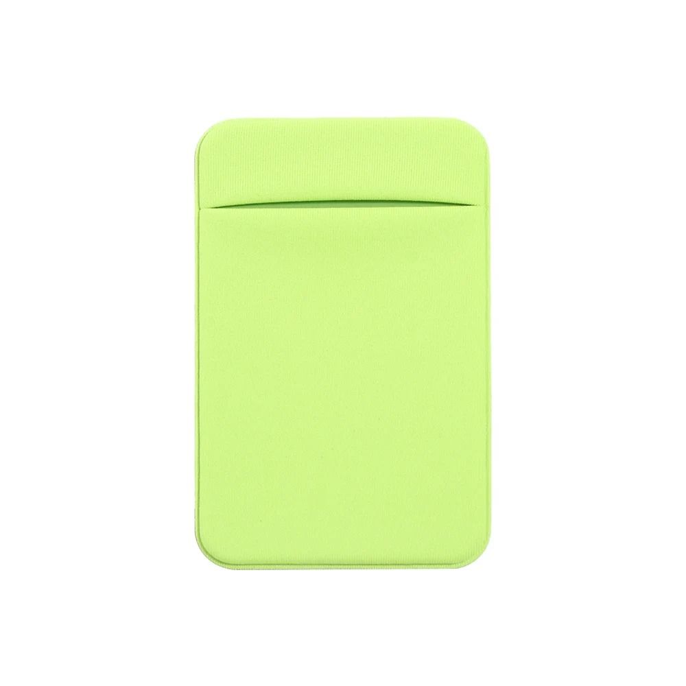 Elastic Cell Phone Card Holder Slim Lycra Adhesive Mobile Wallet ID Pocket 14