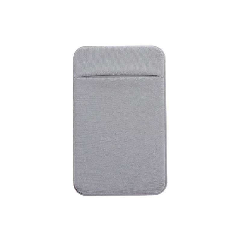Elastic Cell Phone Card Holder Slim Lycra Adhesive Mobile Wallet ID Pocket 4