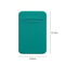 Elastic Cell Phone Card Holder Slim Lycra Adhesive Mobile Wallet ID Pocket 6