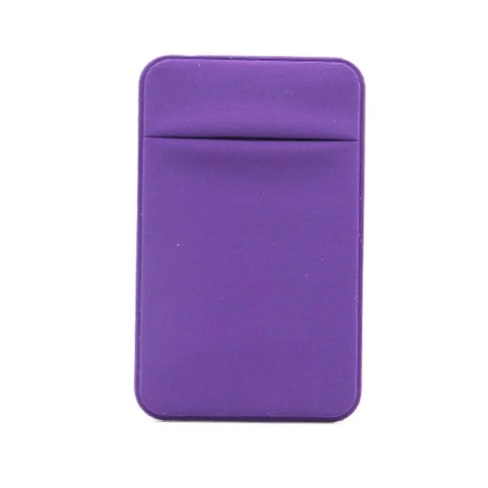 Elastic Cell Phone Card Holder Slim Lycra Adhesive Mobile Wallet ID Pocket 7