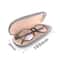 Linen Fabric HardShell Glasses Case Protective Eyewear Cover For Sunglasses Spectacles 5