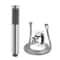 Handheld Cylindrical Stainless Steel Booster Shower Head HighPressure Universal Bathroom Set 6
