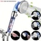 3Mode Negative Ion Booster Shower Head Filtered WaterSaving Handheld With Pause Control 7