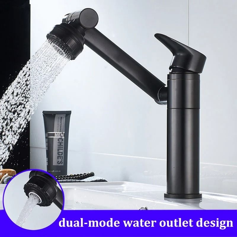 Stainless Steel Basin Mixer HighQuality Universal Hot Cold Bathroom Faucet 0
