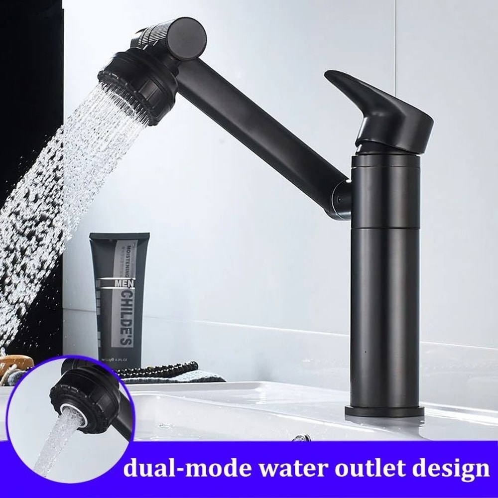 Stainless Steel Basin Mixer HighQuality Universal Hot Cold Bathroom Faucet 1