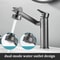 Stainless Steel Basin Mixer HighQuality Universal Hot Cold Bathroom Faucet 8