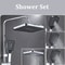 HighPerformance Rain Shower Combo 12Inch UltraLarge Overhead 3Mode Handheld Set 2