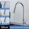 Stainless Steel Kitchen PullOut Faucet Hot Cold SplashProof Telescopic Sink Mixer 1
