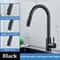 Stainless Steel Kitchen PullOut Faucet Hot Cold SplashProof Telescopic Sink Mixer 8