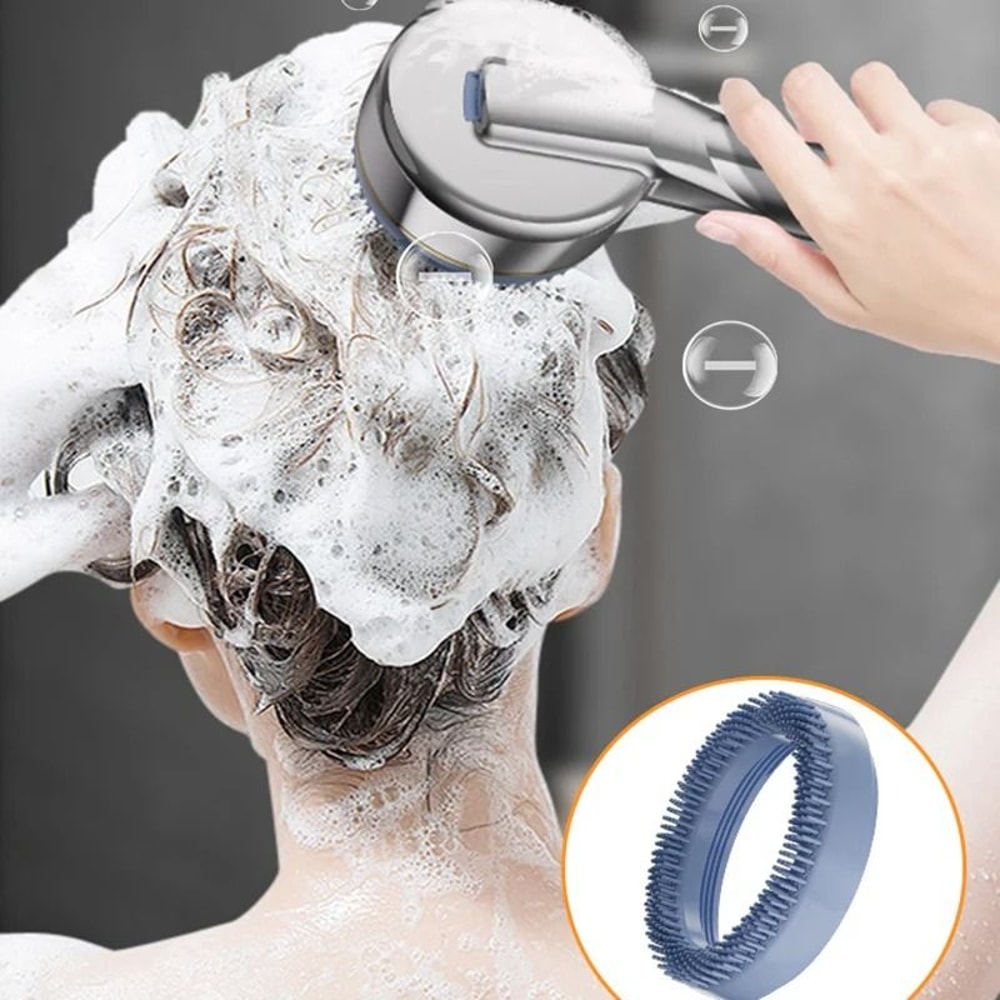 4Mode Filtered Booster Shower Set HighPressure Multifunctional Head 6