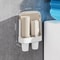 WallMounted NoDrill Cup Dispenser Dustproof Household Paper Cup Storage Rack 9