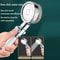 Small Waist Turbo Shower Head 360 Rotating HighPressure Handheld With Visual Turbine 4